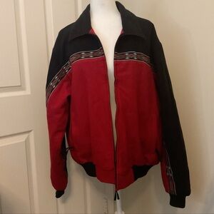 Red and Black Men's Jacket